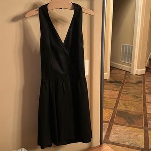 Vintage Andrea Jovine Black Linen Party Dress 6